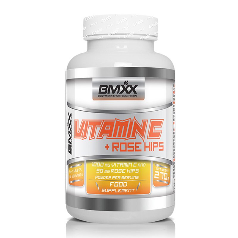 Body Maxx Sports Nutrition Vitamin C + Rose Hips 120 Tabs Best Price in UAE
