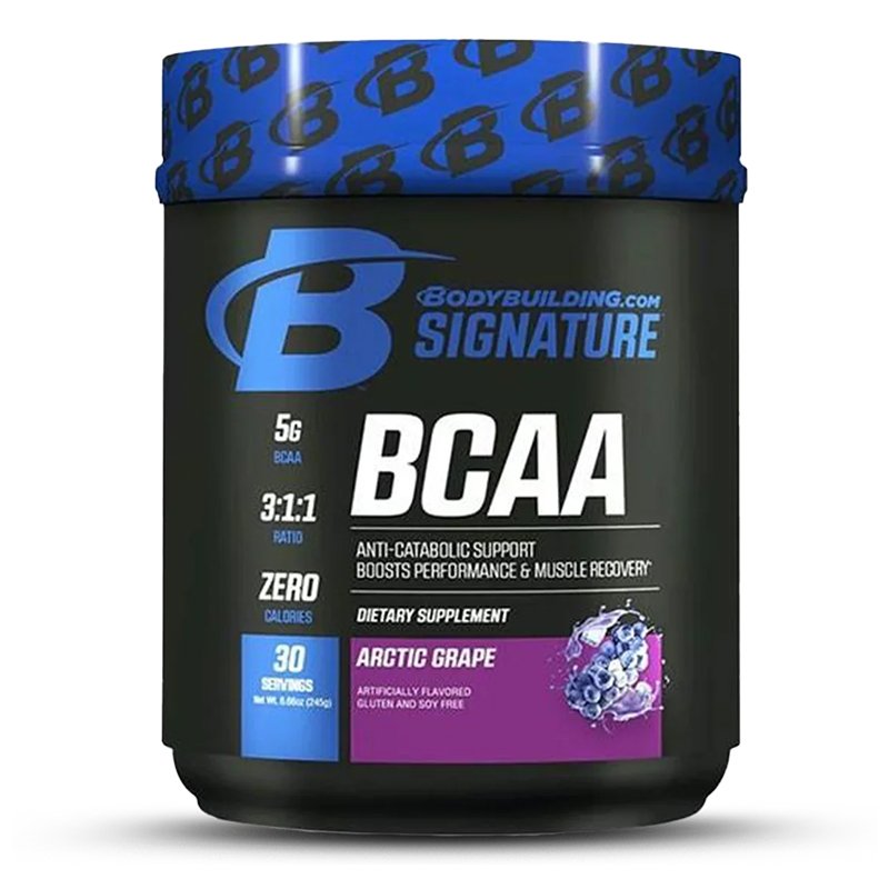 BodyBuilding Signature BCAA 30 Servings - Artic Grape Best Price in UAE