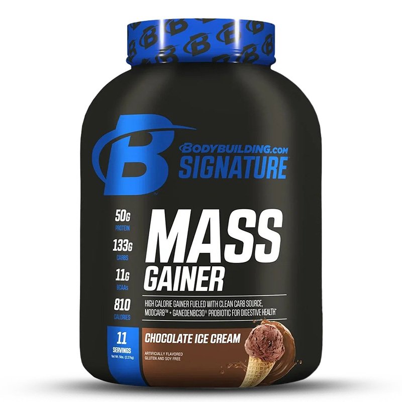 BodyBuilding Signature Mass Gainer 5lb - Chocolate Ice Cream Best Price in UAE
