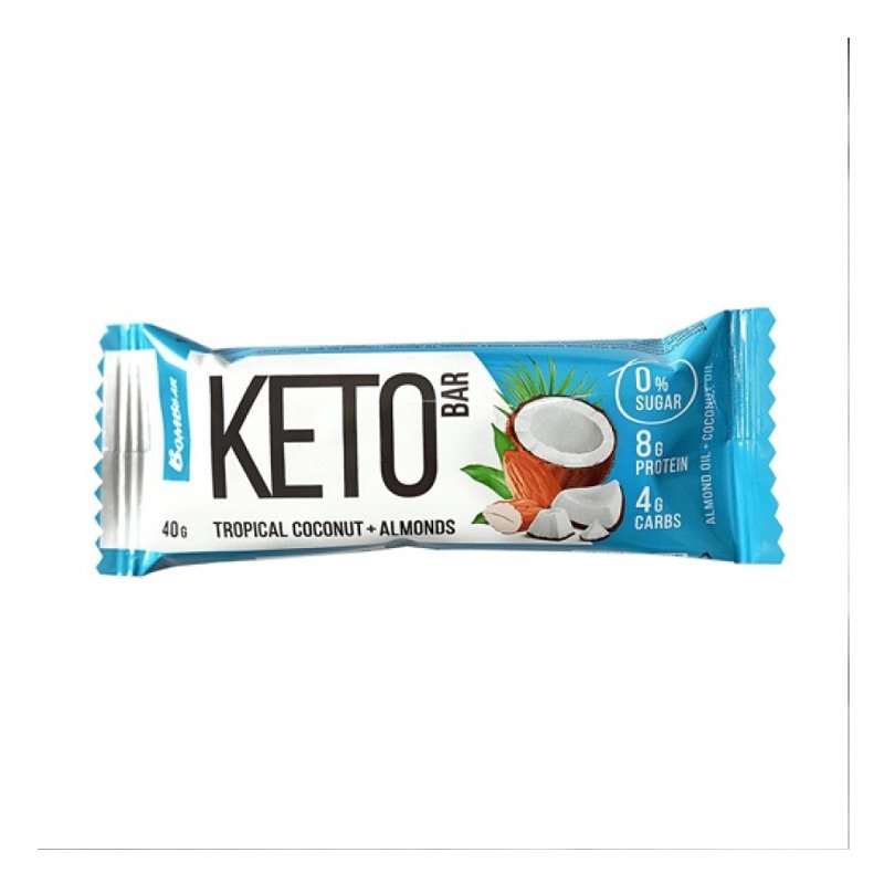 Bombbar Keto Bars Coconut and Almonds 1x12 Best Price in Dubai