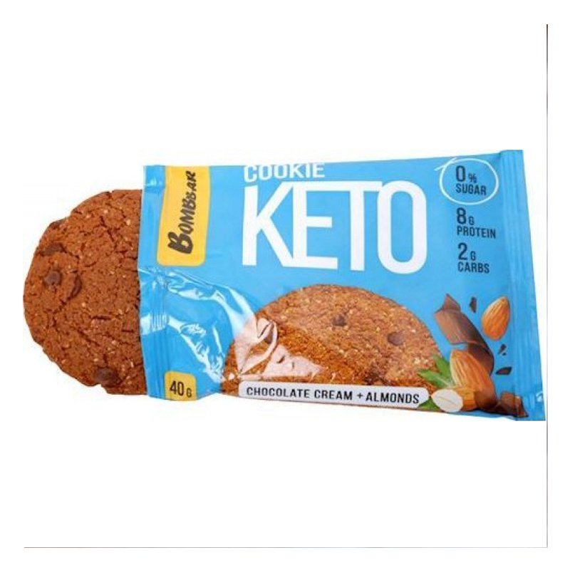Bombbar Keto Cookies Chocolate Cream and Almond 1x12 Best Price in Dubai