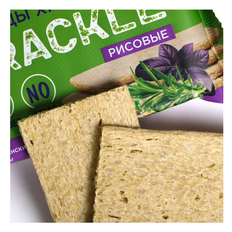 Bombbar Rice Crispbread 60 G 20 Pcs - Provencal herbs Best Price in Dubai