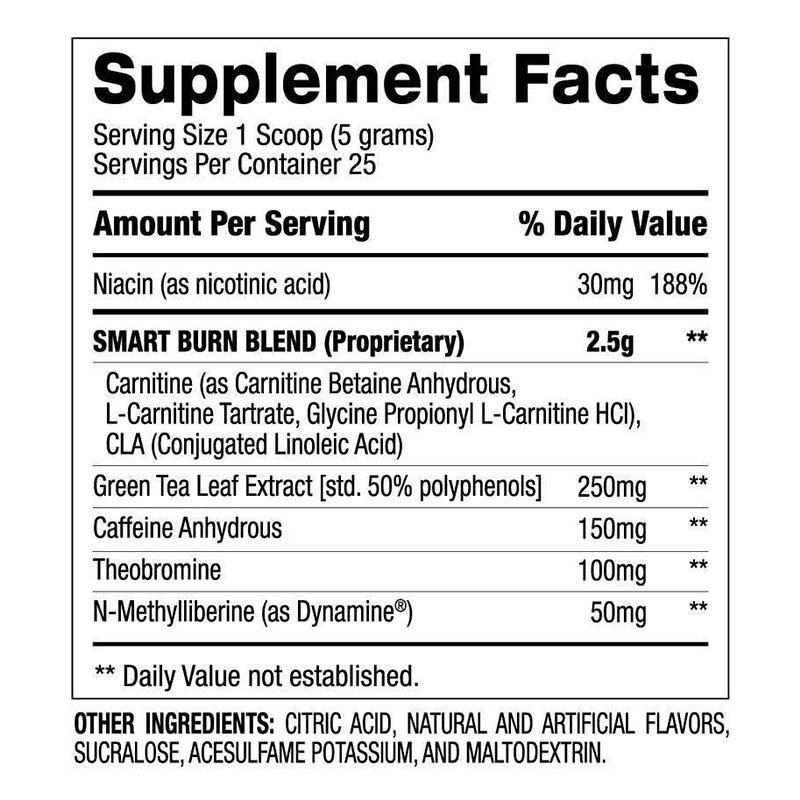 BPI Sports Smart Burn 25 Servings Best Price in UAE