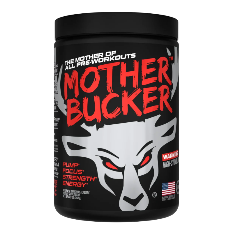Bucked Up  Mother Bucker Pre-Workout 394 G - Gym Junkie Juice