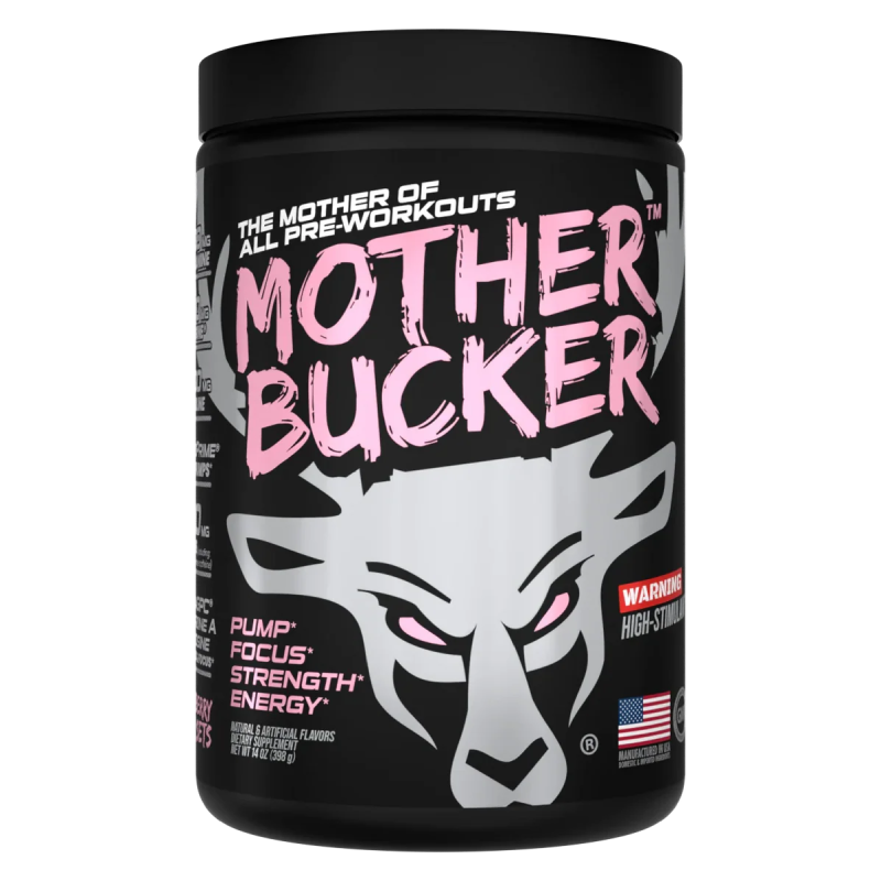 Bucked Up  Mother Bucker Pre-Workout 394 G - Strawberry Super Set