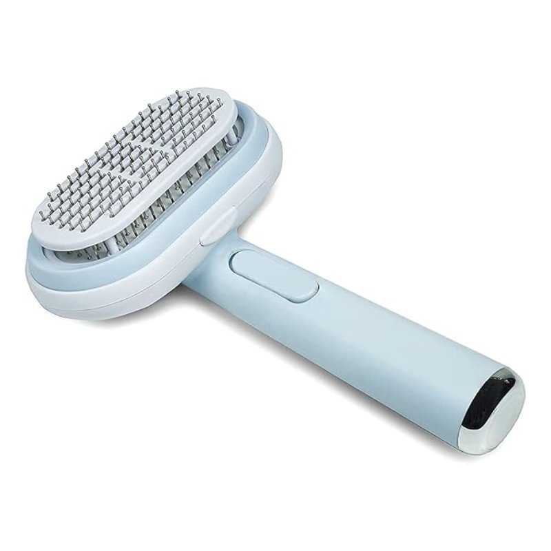 Cat Brush for Shedding and Grooming Self Cleaning Slicker Brush