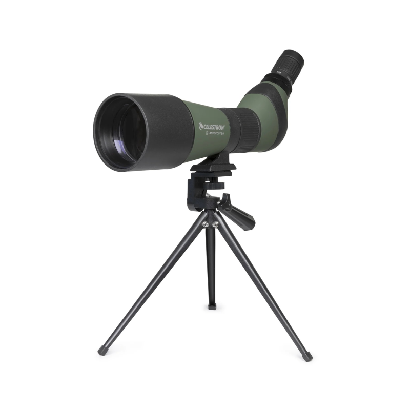 Celestron Land Scout 20-60x80mm Angled Zoom Spotting Scope with Table-top Tripod and Smartphone Adapter Best Price in  Sharjah