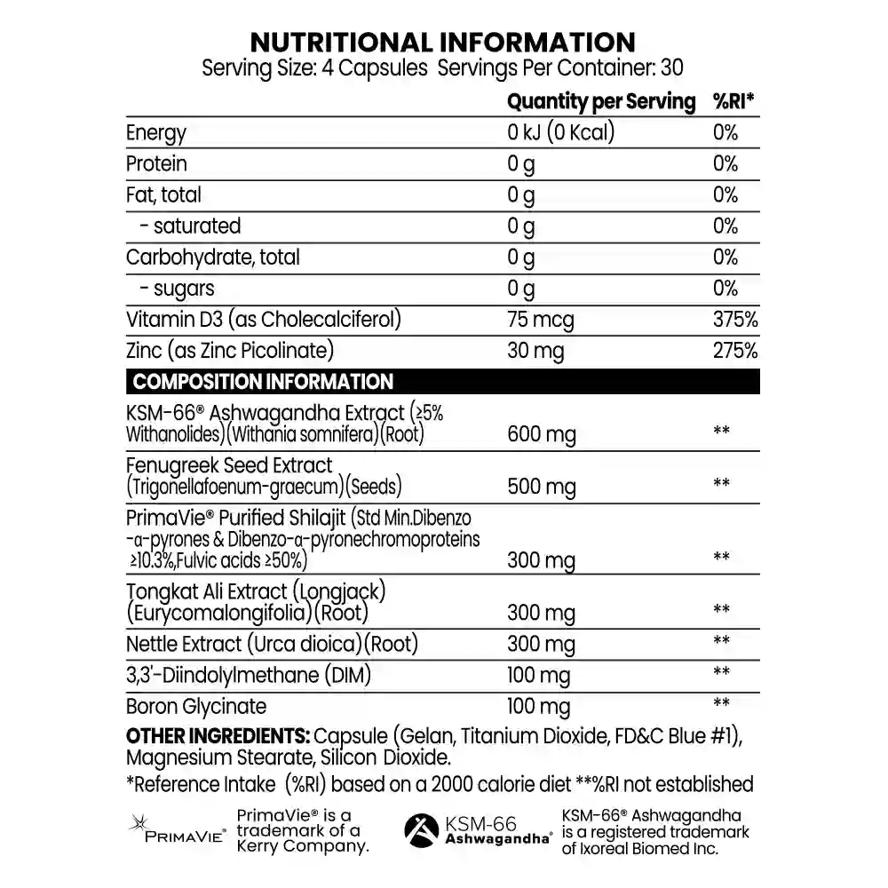 Chaos Crew Alpha Test Booster 120 Capsules Best Price in Dubai