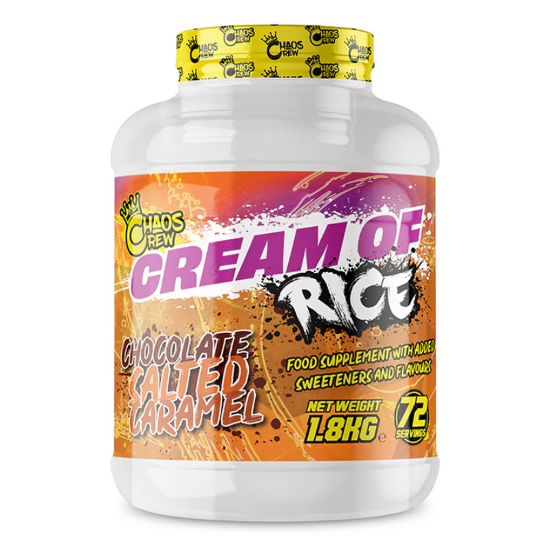 Chaos Crew Cream of Rice 72 Servings 1.8 KG - Chocolate Salted Caramel