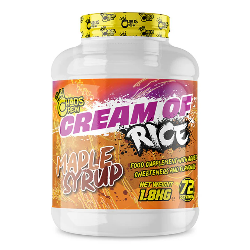 Chaos Crew Cream of Rice 72 Servings 1.8 KG - Maple Syrup