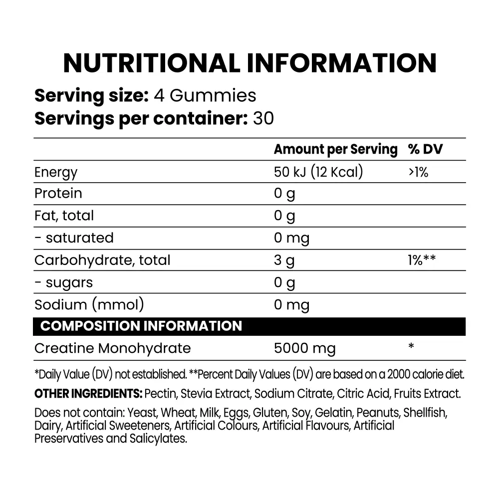 Chaos Crew Creatine Gummies 120 - Mix Up Best Price in Dubai