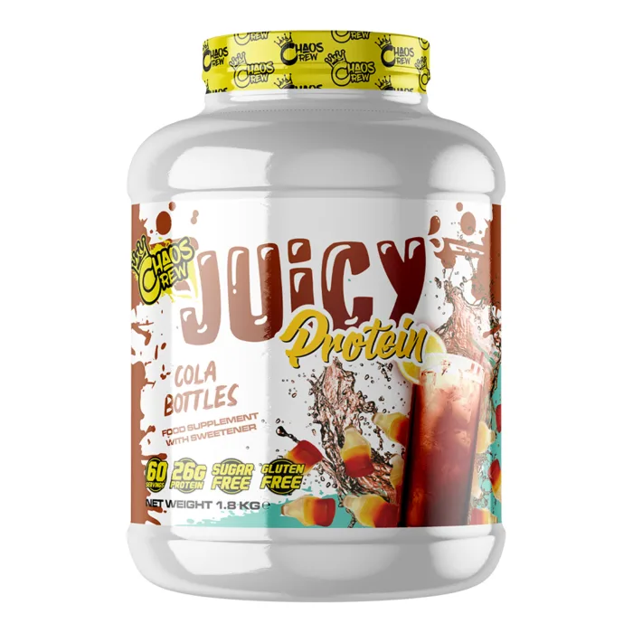 Chaos Crew Juicy Protein V2 60 Servings 1.8 kg - Cola Bottles