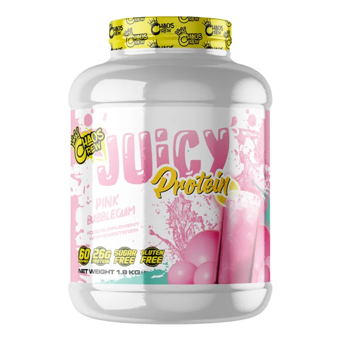 Chaos Crew Juicy Protein V2 60 Servings 1.8 kg - Pink Bubblegum