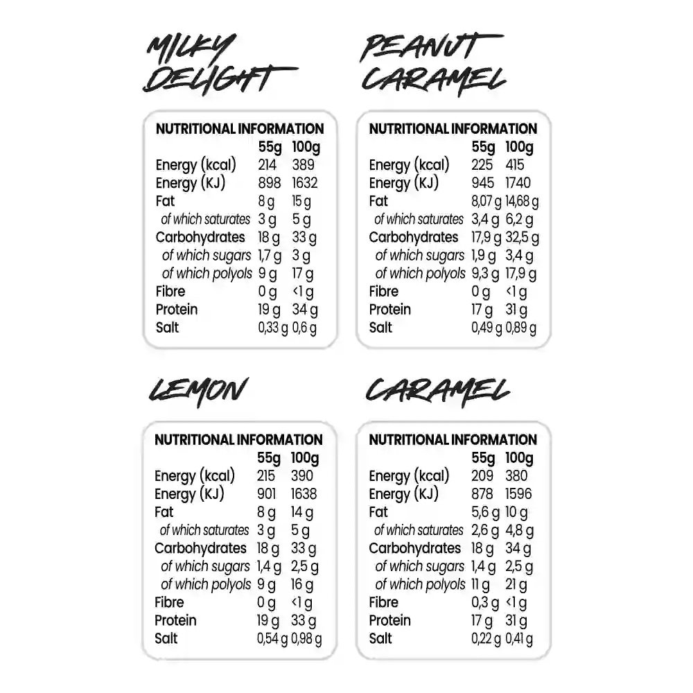Chaos Crew Protein Bars Box of 12 - Chocolate Milky Delight Best Price in Dubai