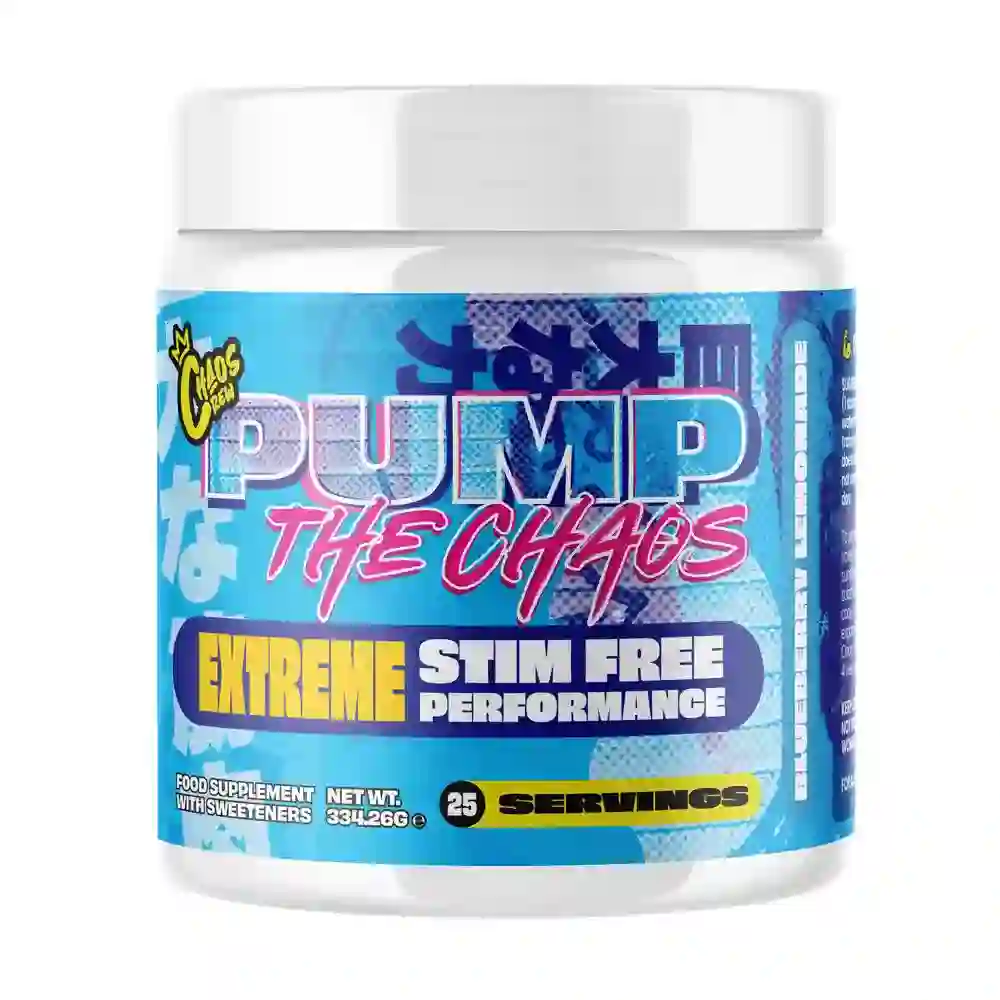 Chaos Crew Pump The Chaos 25 Servings - Juicy Fruit Non Stimulant