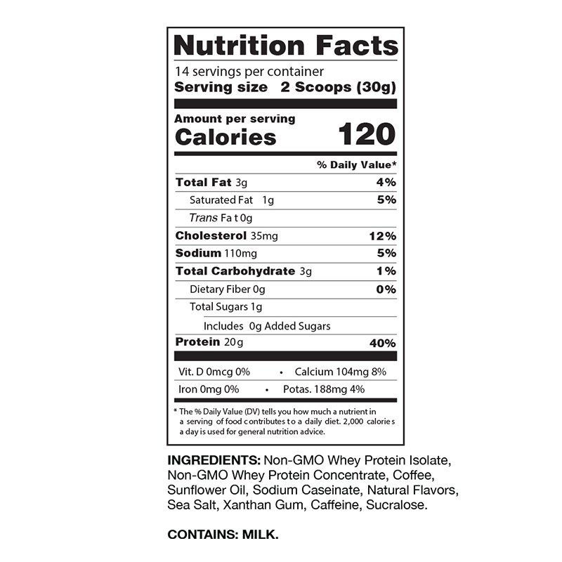 Chike High Protein Coffee Vanilla - 462 g Best Price in Abu Dhabi