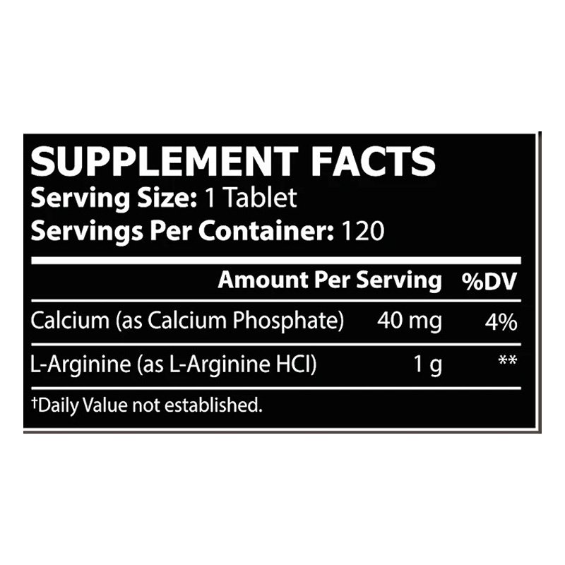 Core Champs L-Arginine 1000mg 120 Tablets Best Price in Dubai
