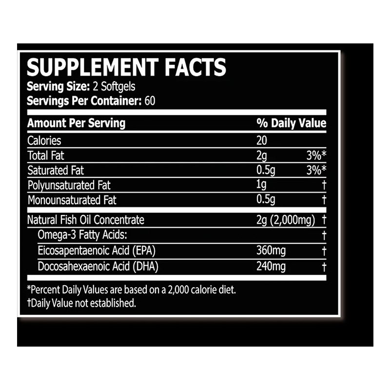 Core Champs Omega-3 Fish Oil 120 Softgels Best Price in Dubai