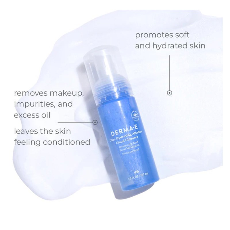 Derma E Hydrating Facial Alkaline Cloud Cleanser 157 ml Best Price in Ajman