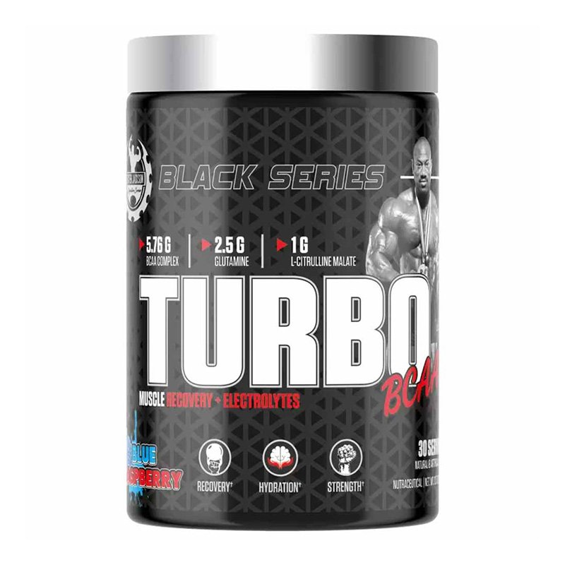 Dexter Jackson Black Series Turbo BCAA 30 Serving - Blue Raspberry Best Price in UAE