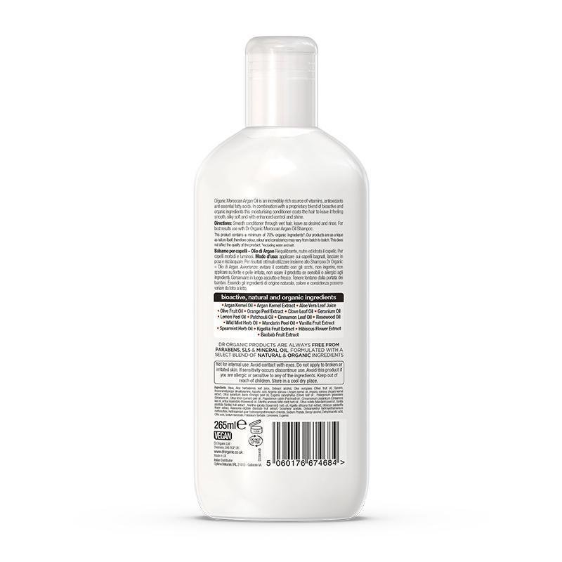 Dr. Organic Moroccan Argan Oil Conditioner 265ml Best Price in Dubai