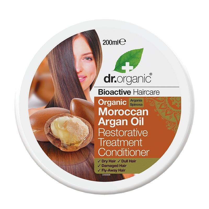 Dr. Organic Moroccan Argan Oil Hair Treatment Conditioner 200ml Best Price in Abudhabi