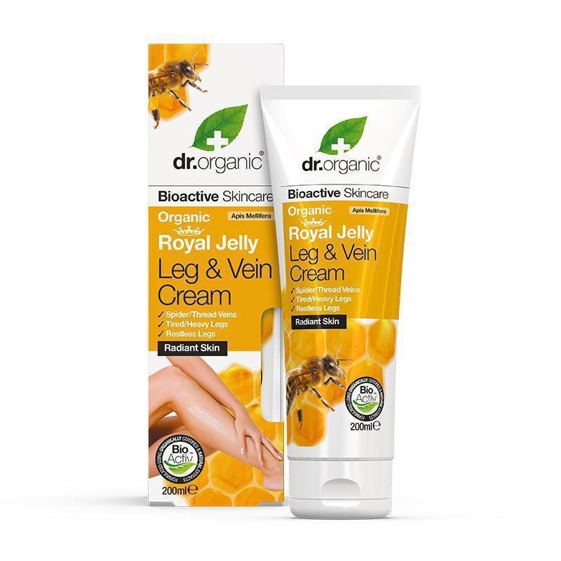 Dr. Organic Royal Jelly Leg & Vein Cream 200ml Best Price in UAE