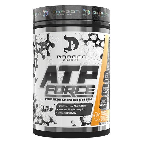 Dragon Pharma ATP Force - Enhanced Creatine System 30 Servings - Mango Coconut