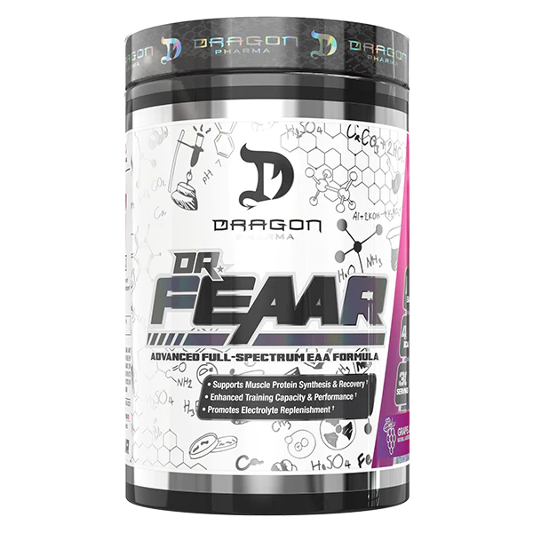 Dragon Pharma Dr. Feaar - Complete Essential Amino Acid 30 Servings - Grape