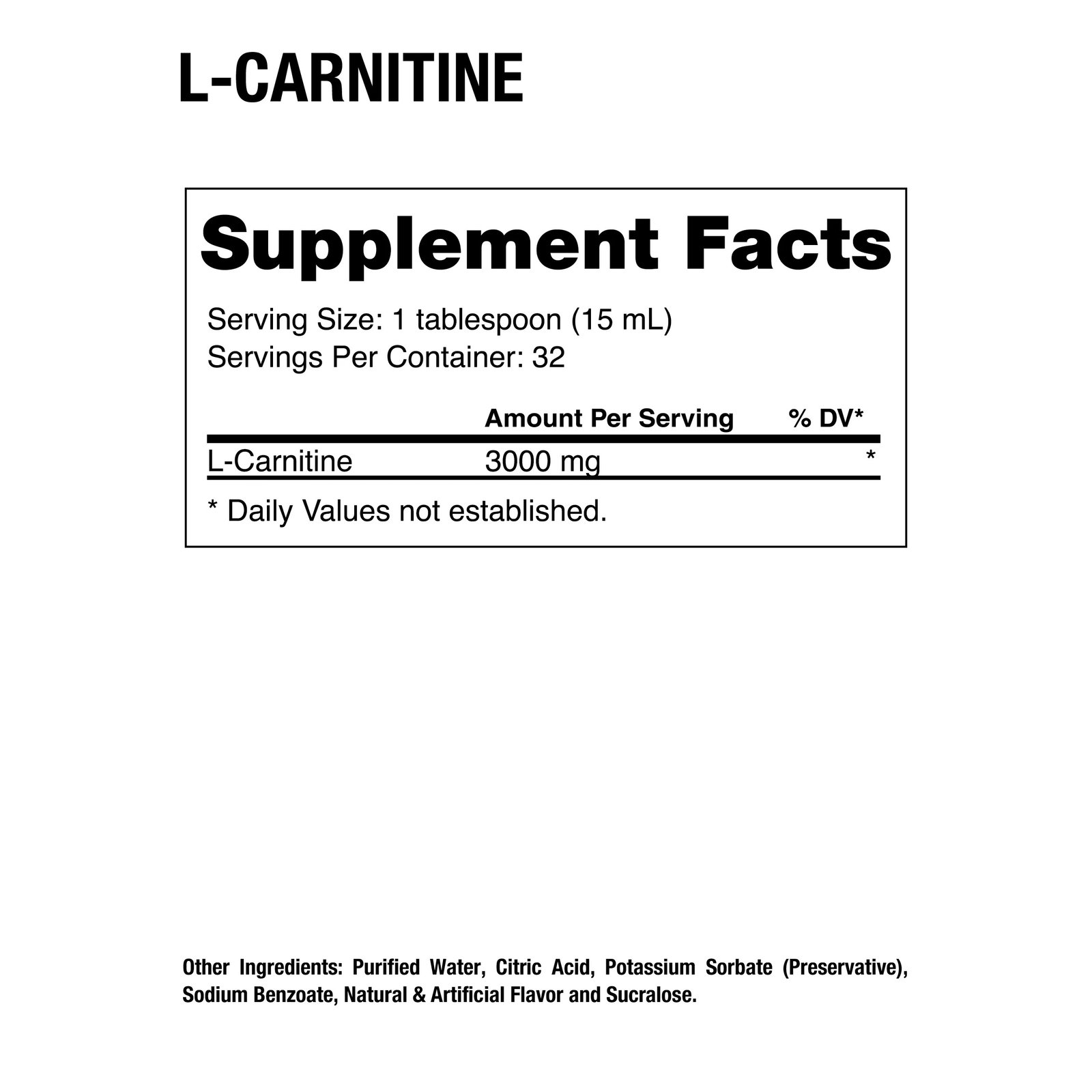 Dragon Pharma L-Carnitine - 3000 32 Servings - Orange Pineapple Best Price in Dubai