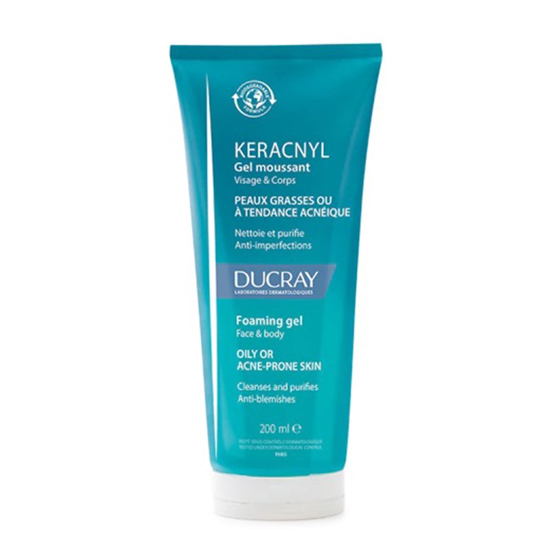 Ducray Keracnyl Moussant Foaming Gel 200 ml