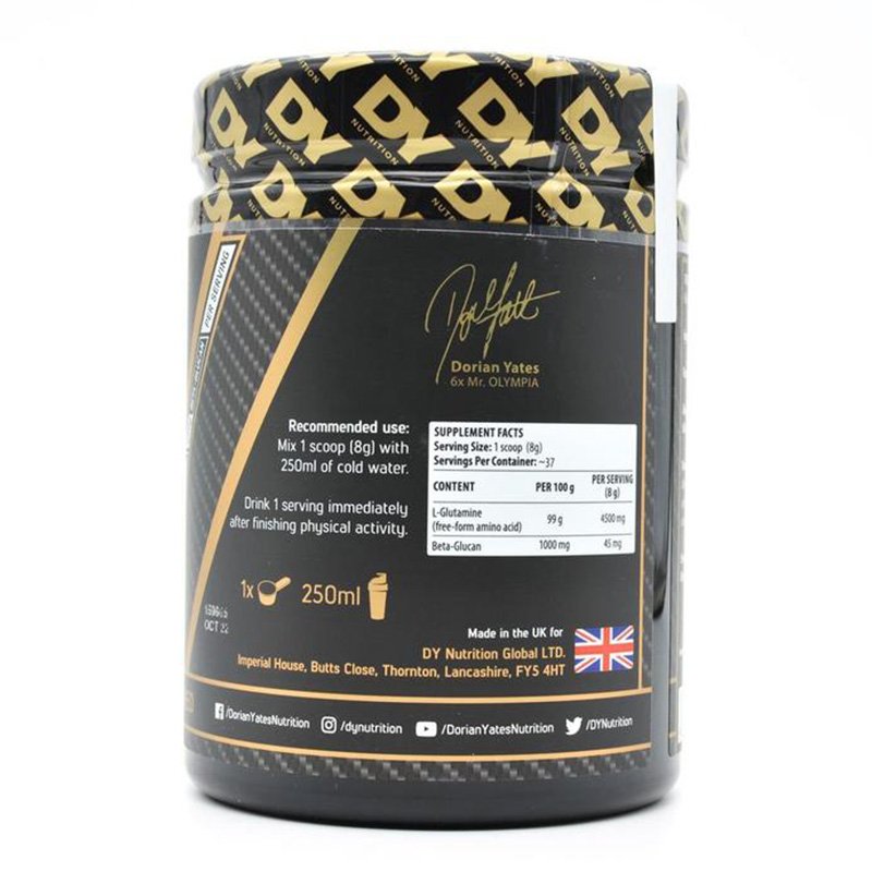 Dy Nutrition Glutamine Unflavoured 300gm Best Price in Dubai