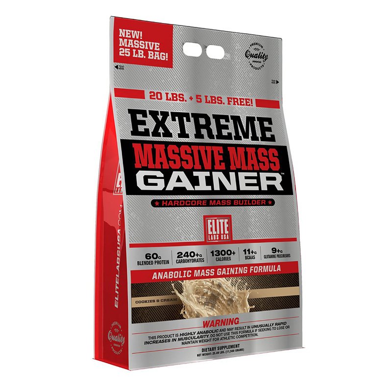 Elite Lab USA Extreme Massive Mass Gainer 25 lbs Best Price in UAE