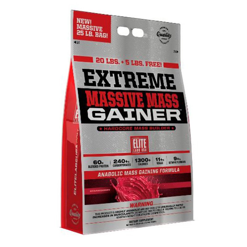 Elite Lab USA Extreme Massive Mass Gainer 25 lbs Best Price in UAE