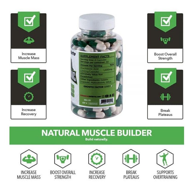 Enhanced Athlete Arachidonic Acid 120 Capsules Best Price in Abu Dhabi