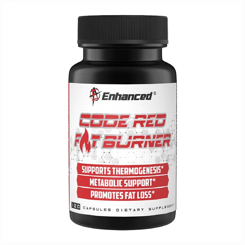 Enhanced Code Red Caffeine Free Fat Burner 120 Capsules