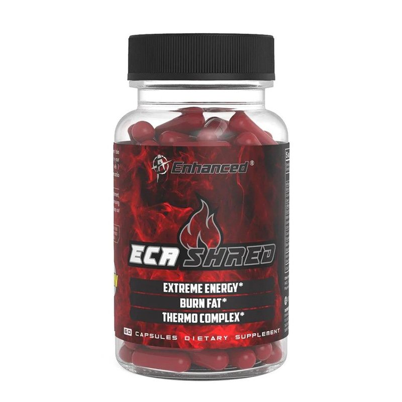 Enhanced ECA Shred Fat Burner 60 Capsules