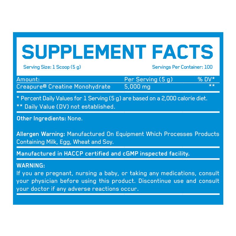 Ever Build Creapure Creatine 5000 500 g Best Price in UAE