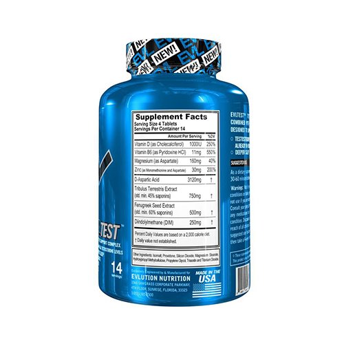 EVL Test 120 Tabs (30 servings) Best Price in UAE