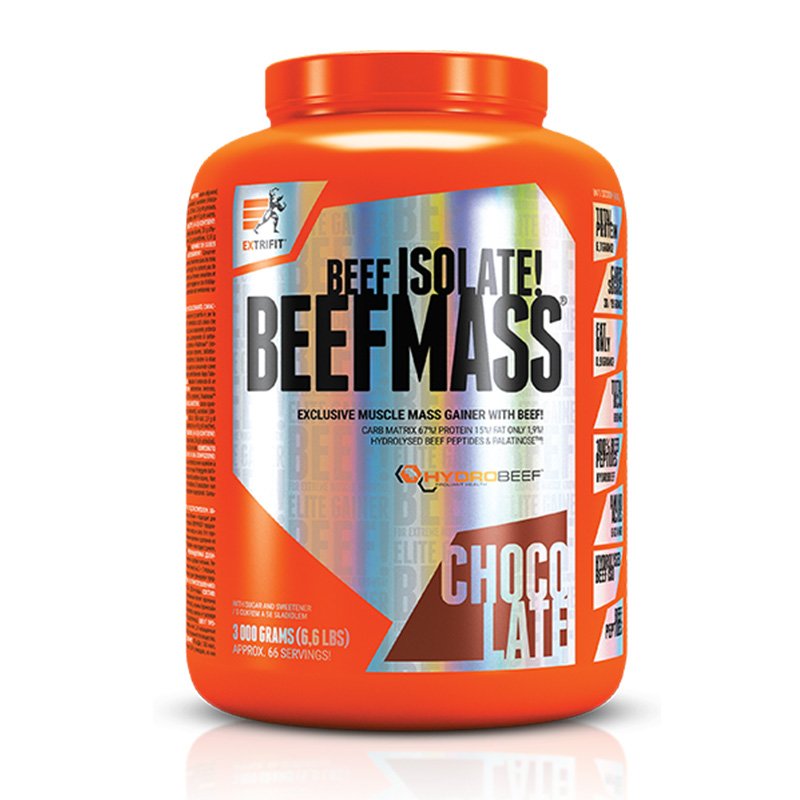 EXTRIFIT Beef Mass 3Kg (Isolate Whey Protein)
