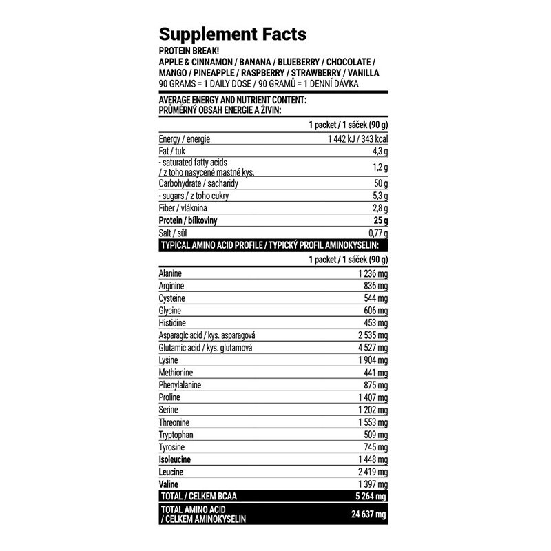 EXTRIFIT Protine Break Food Vanlla 900g Best Price in UAE