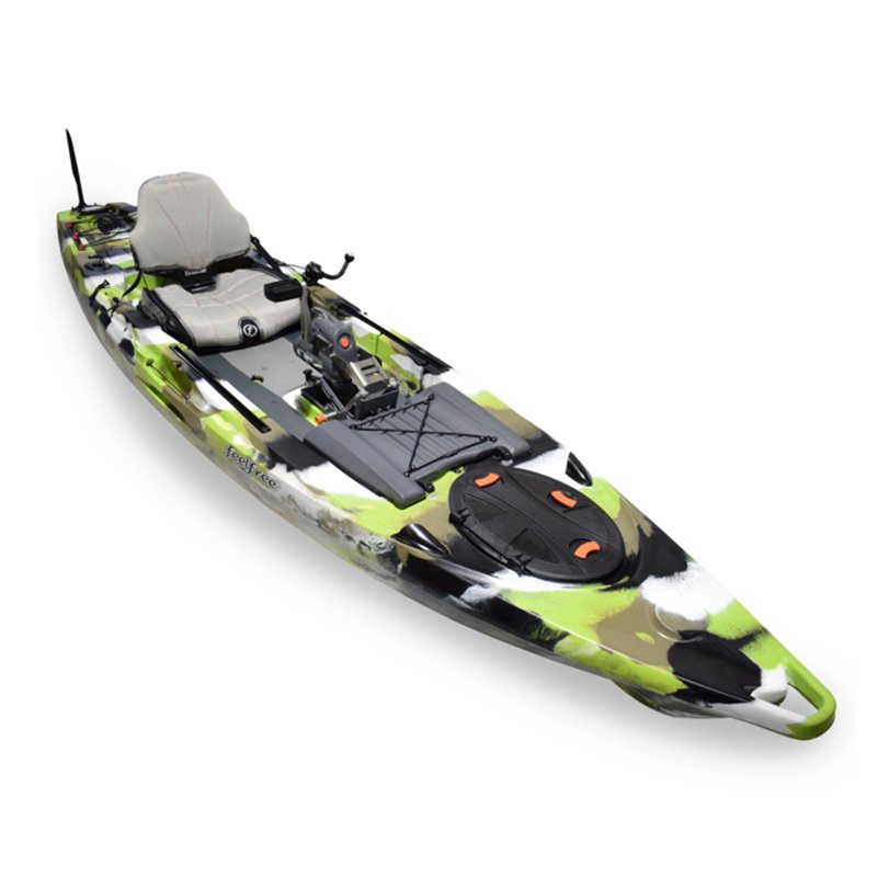 FeelFree LURE 13.5 with Rudder Fishing Lime Camo Kayak Best Price in Dubai