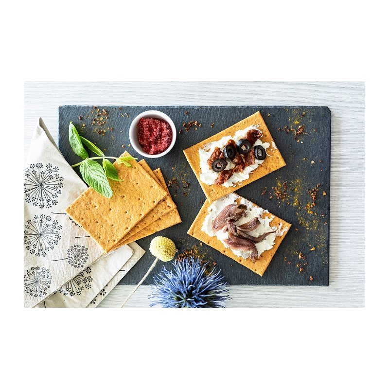 FeelingOK Tomato and Paprika Snack Protein 50 G 10 Pcs in Box Best Price in Dubai