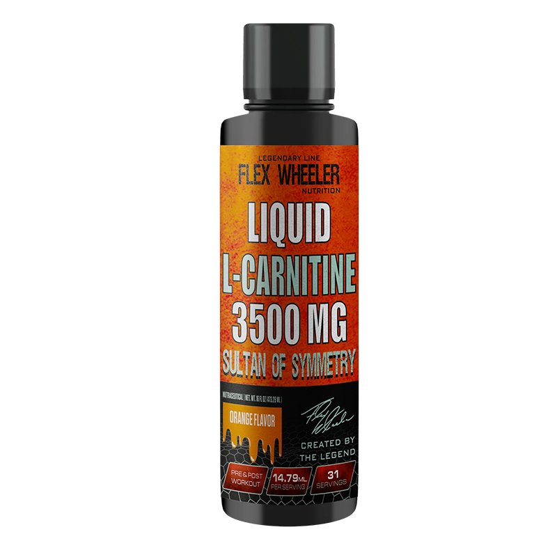 Flex Wheeler Liquid L-Carnitine 3500 MG - Orange Best Price in UAE