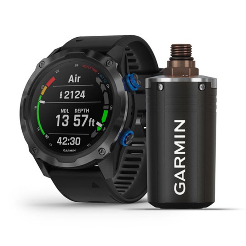 Garmin Descent Mk2i Bundle Titanium Carbon Grey DLC with Black Band With Descent T1