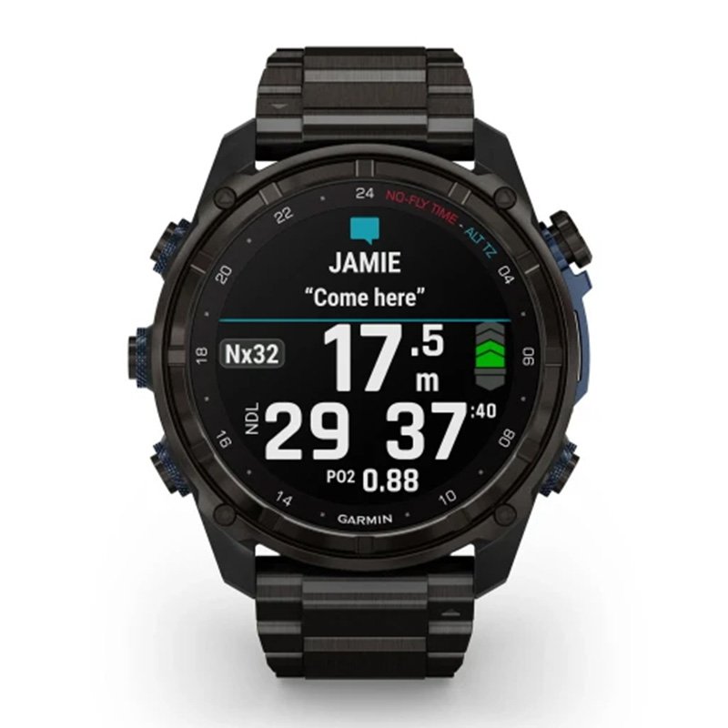 Garmin Descent Mk3i – 51 mm Carbon grey DLC Titanium with DLC Titanium Band Watch Best Price in Dubai