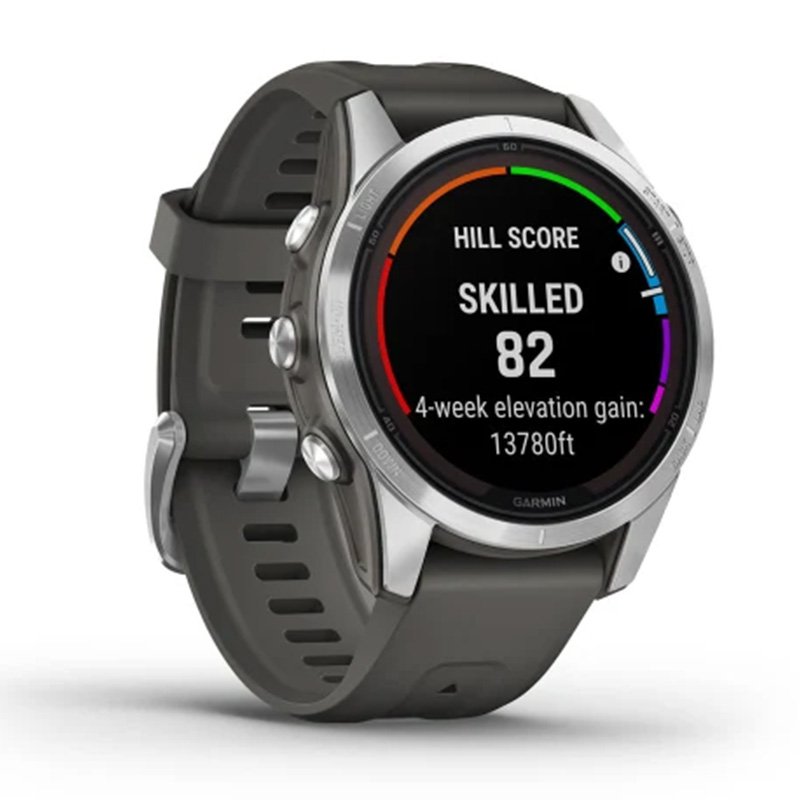 Garmin Fenix 7 Pro Solar Edition 42mm Silver with Graphite Band Watch Best Price in Abu Dhabi