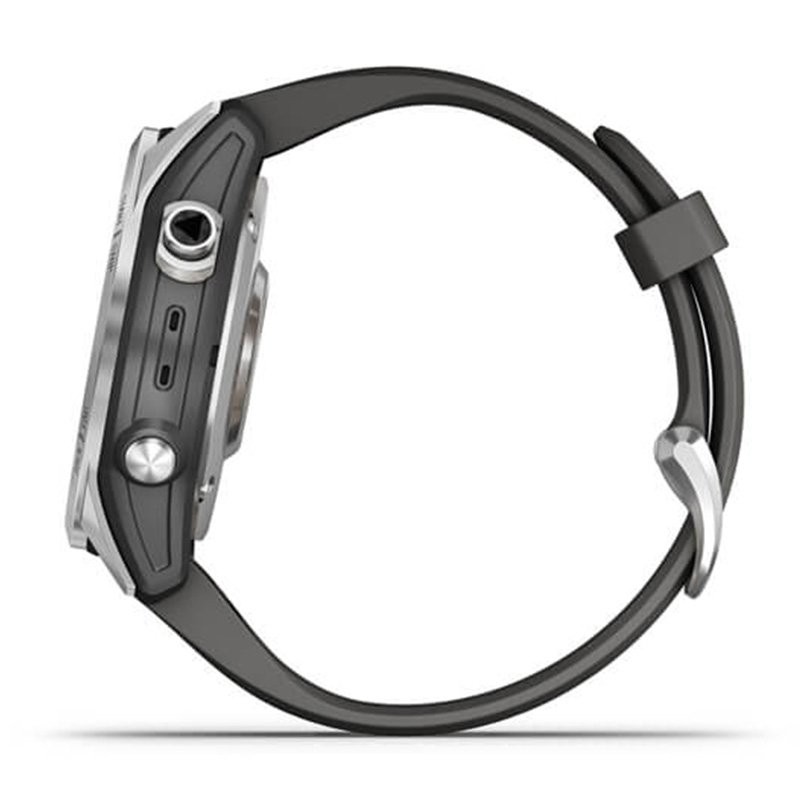 Garmin fenix 7 Standard Edition Silver with Graphite Band 42 MM Watch Best Price in Abu Dhabi