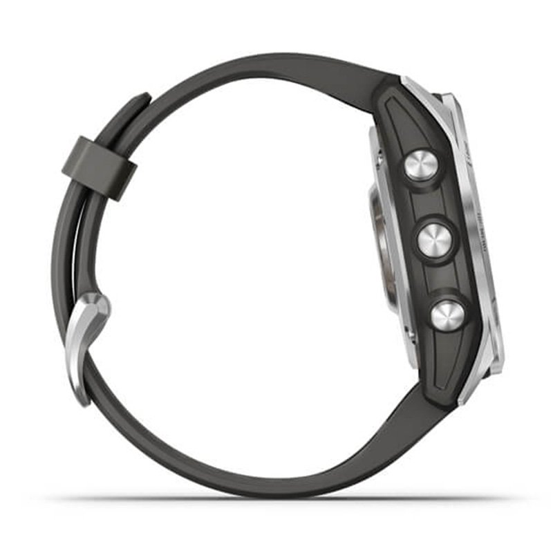 Garmin fenix 7 Standard Edition Silver with Graphite Band 42 MM Watch Best Price in Sharjah