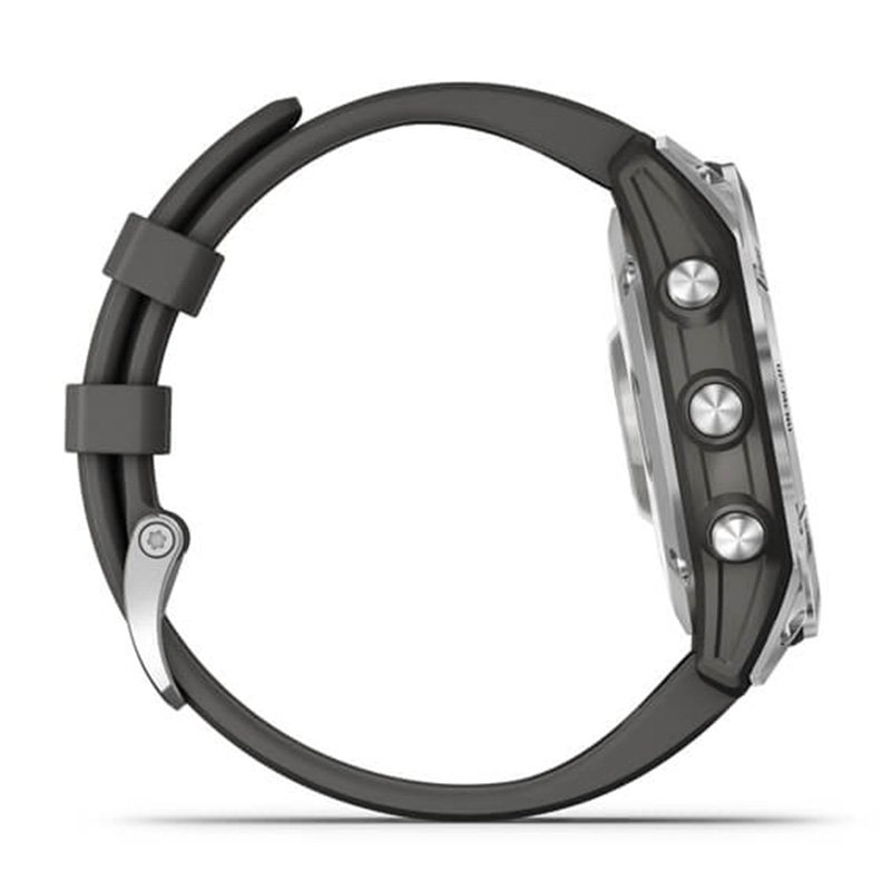 Garmin fenix 7 Standard Edition Silver with Graphite Band 47 MM Watch Best Price in Sharjah